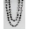 Curvety LONG LAVA STONE NECKLACE