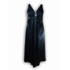 SATIN JEWELS DRESS IN BLACK