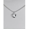 Curvety STONE HEART PENDANT NECKLACE