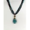 Curvety TURQUOISE JEWEL PENDANT NECKLACE