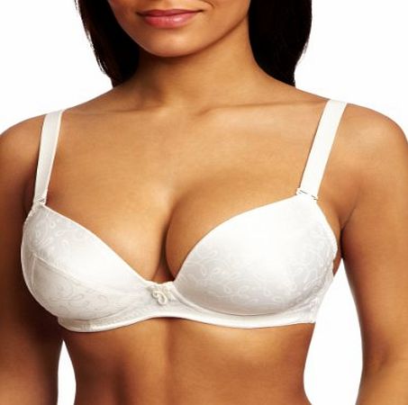 Curvy Kate Desire Multiway Plunge Womens Bra Ivory 38DD