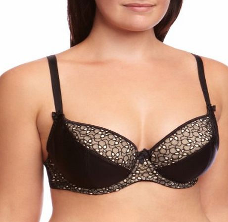 Curvy Kate Lola Full Cup Womens Bra Black/Almond 34D