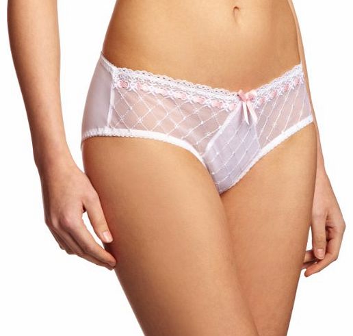 Curvy Kate Portia Short Womens Shorts White/Pink 12