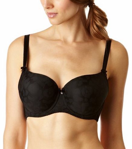 Curvy Kate Smoothie Balcony Womens Bra Black 38FF