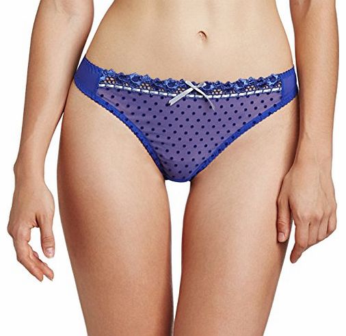 Curvy Kate Womens Princess Thong, Blue (Night/Silver), Size 14