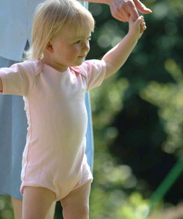 Cut4Cloth Short sleeved all in one in pink Organic BODYSUIT