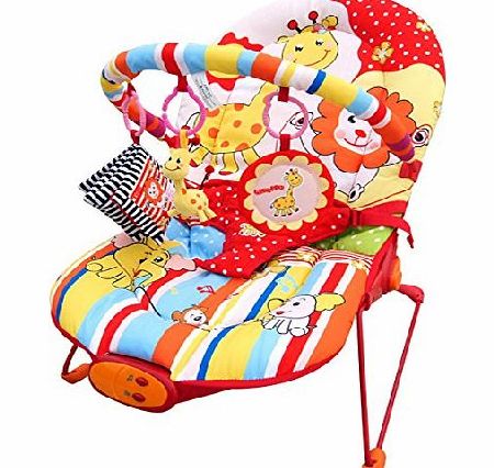 Cute Baby - Animal Paradise - Recline Vibrating amp; Musical Bouncer