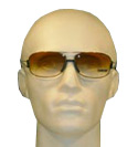 D&G Unisex D&G Bronze Tinted Lens with Bronze Frame Sunglasses