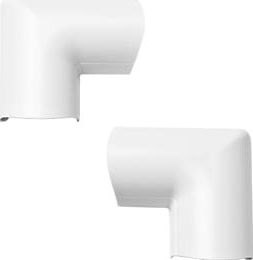 D-Line, 1228[^]46031 Clip-Over Door Top Bend 30 x 15mm White