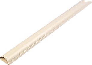 D-Line, 1228[^]45315 D Line Semi Circular Trunking Magnolia 50 x 25