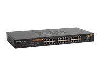 D Link 24-PORT GIGABIT ETHERNET SWITCH 16X 10/100/1000 MBIT NW NS