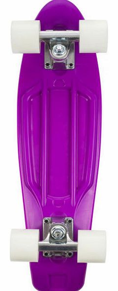 D-Street V2 Complete Cruiser Purple/White -