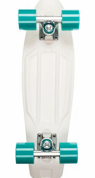 D-Street V2 Complete Cruiser White/Mint - 22.5