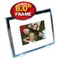 8`` White Digital Photo Frame