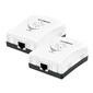 Dabs Value HomePlug Ethernet Bridge 2pk 85Mbps