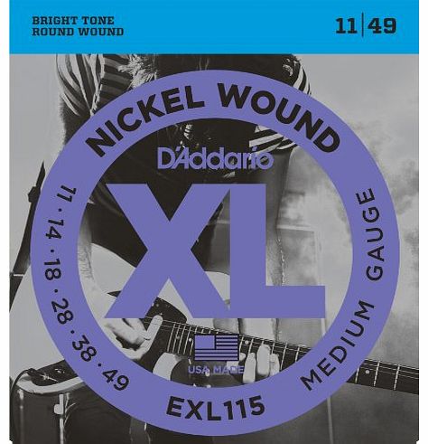 EXL115 Electric Guitar Strings 11 -49