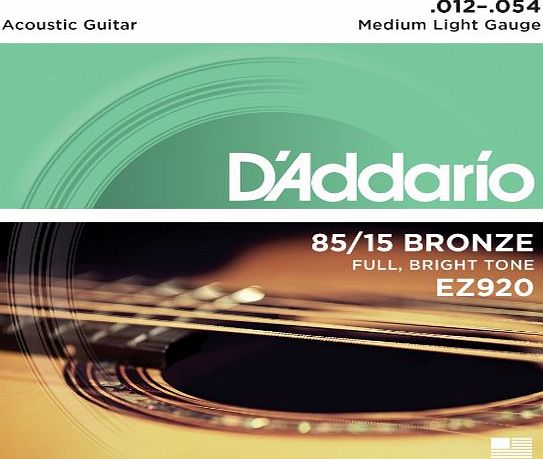 Daddario EZ920 85/15 Great American Bronze