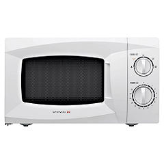 20L White Manual Microwave