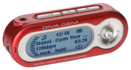 Daisy Multimedia DIVA Gem 128MB