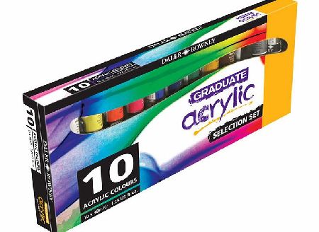 Daler-Rowney Daler Rowney Graduate Acrylic Paint Introduction