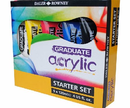 Daler-Rowney Daler Rowney Graduate Acrylic Paint Starter Set