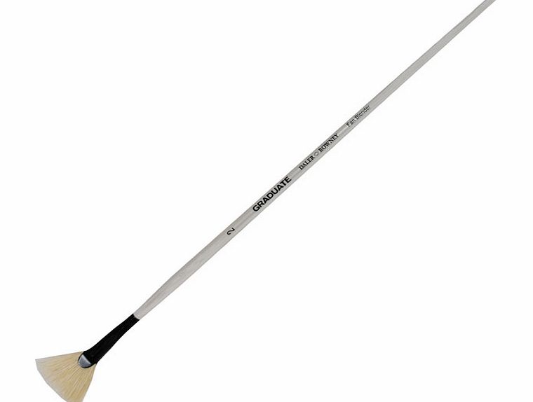 Daler-Rowney Daler Rowney Graduate Bristle Fan Long Handled