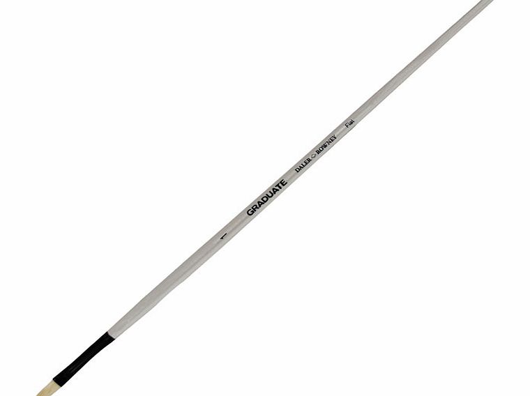 Daler-Rowney Daler Rowney Graduate Bristle Flat Long Handled