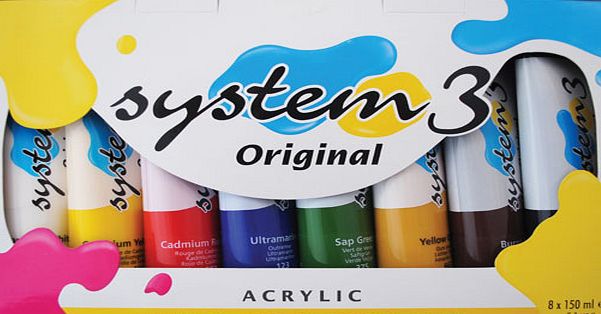 Daler-Rowney Daler Rowney System 3 Acrylic Paint Assorted Set