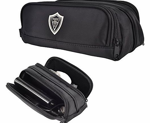 Black Universal Carry Case / Electronics Accessories Travel Organizer