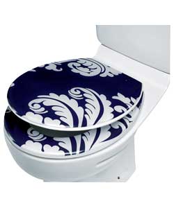 Damask Toilet Seat