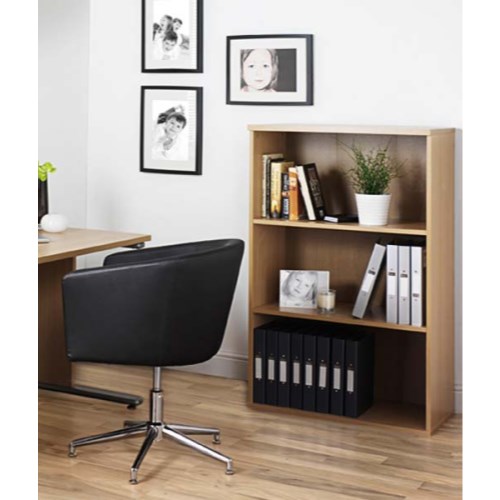 Dams Furniture Urban 3 Shelf Bookcase in Oak