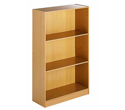 Maestro 3 Shelf Bookcase in Beech