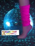 NEON PINK LEG WARMERS DANCE WEAR CLUB WEAR FANCY DRESS