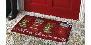 Merry Christmas Door Mat - 70 x 50cm