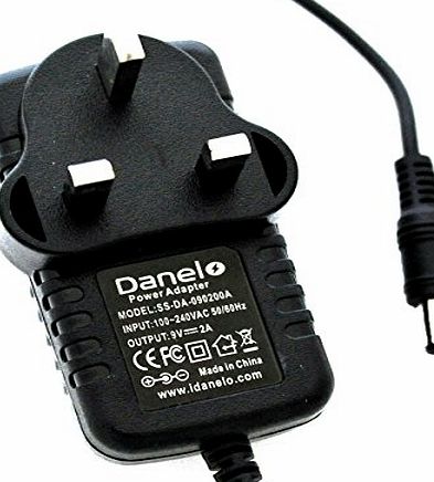 Danelo iluv i luv iPod Docking Station 9V Mains AC-DC Switching Adaptor Power Supply