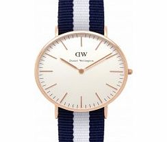 Daniel Wellington Mens Classic Glasgow 40mm Rose