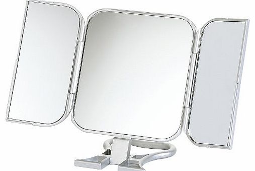 Danielle Folding Travel Mirror True Image 23 x 12cm