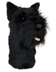 Daphnes Black Scottie Headcover DABLACKS