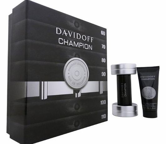 Champion EDT Spray 90ml/ Hair and Body Shampoo 75ml