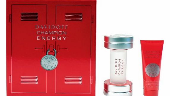 Champion Energy EDT Spray 50 ml and Hair/ Body Shampoo 75 ml