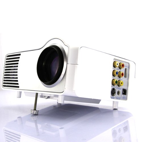 DBPOWER HTP LED-2 Portable LED HD Video Projector SVGA 1080p With HDMI /VGA /USB /TV