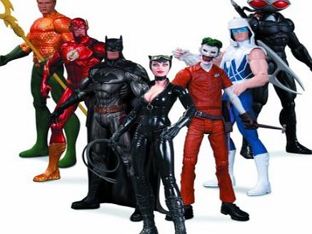 DC Comics New 52 Super Heroes Vs Super Villains Action Figure Box Set