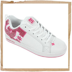 Court Graffik SE White/Crazy Pink