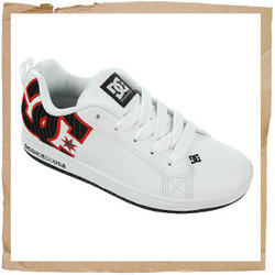 Court Graffik SN Jnr White/Black