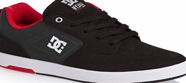 DC Mens DC Nyjah Shoes - Black/grey/red