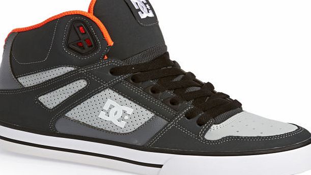 DC Mens DC Spartan High Wc Shoes - Grey/light Grey