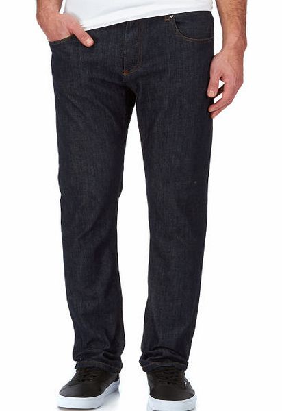 DC Mens Dc Straight Up Indigo Rinse Jeans - Indigo