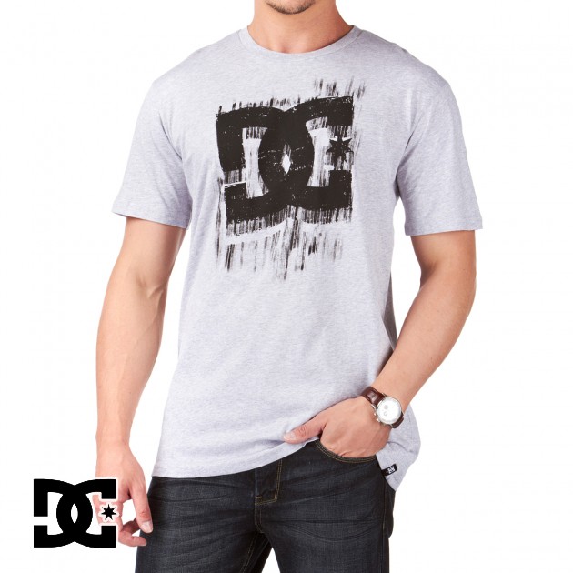 Mens DC Wolfen T-Shirt - Heather Grey