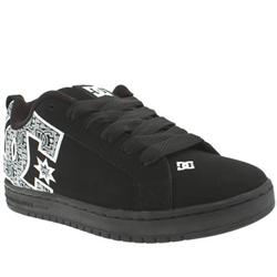 Male Court Graffik Nubuck Upper Dc Shoes in Black, Brown