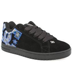 Dcshoe Co Male Court Graffik Se Too Nubuck Upper Dc Shoes in Black and Navy, Dark Brown